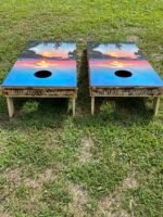 Assateague Island Cornhole Board Set - Image 2