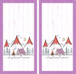 Camping #3 Cornhole Board Set