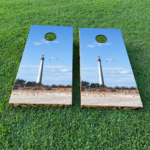 Cape May Lighthouse #1 Cornhole Board Set
