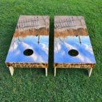 Cape May Lighthouse #2 Cornhole Board Set - Image 2