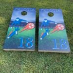 Custom Designed Cornhole Board Set - Image 2