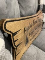 Rustic Log Sign - Image 2