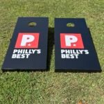 Custom Designed Company Logo #3 Cornhole Board Set
