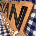 Large Wooden Custom Name Sign - Image 2
