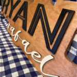 Large Wooden Custom Name Sign - Image 3