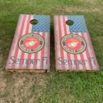 US Marines/Semper Fi Cornhole Board Set - Theme 2