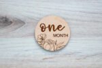 First Year Wooden Milestone Markers - Image 4