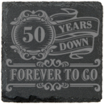 Custom Anniversary Coaster Set - Image 2