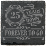 Custom Anniversary Coaster Set