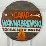 Door Hanger - Camp Wannabrewski