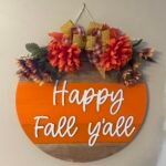 Door Hanger - Happy Fall Y'all