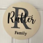 Door Hanger - Monogram & Last Name - Image 4