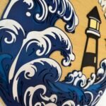 Door Hanger - Welcome with Lighthouse - Image 2