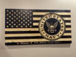 American Flag - Law Enforcement Thin Blue Line - Image 2