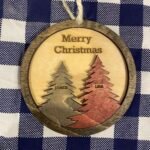 Handcrafted Christmas Ornament - Trees - Image 2