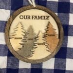 Handcrafted Christmas Ornament - Trees - Image 4