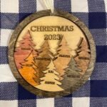 Handcrafted Christmas Ornament - Trees