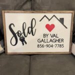 Realtor Closing Sign - Rectangle Shaped