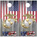 US Marines/Semper Fi Cornhole Board Set - Theme 4