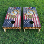 US Marines/Semper Fi Cornhole Board Set - Theme 4 - Image 2