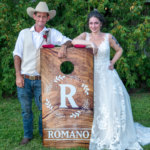 Custom Wedding Cornhole Board Set